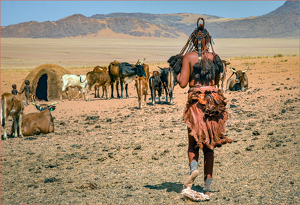 Himba Cattle Herder - Photo by Susan Case