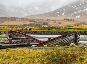 Icelandic Makeshift Walkway - Photo by Louis Arthur Norton