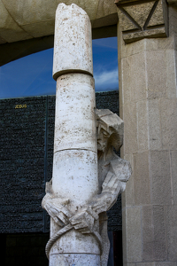 Jesus- Sagrada Familia - Photo by Pamela Carter
