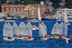 Learning to Sail in Newport - Photo by Bill Latournes
