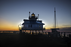 Lighthouse Greets the New Light of Day - Photo by Peter Rossato