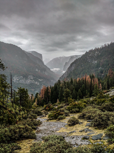 Looking into Yosemite Valley - Photo by Jim Patrina