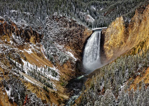 Salon 2nd: Lower Yellowstone Falls by John McGarry