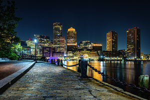 Midnight in Boston - Photo by Jeff Levesque