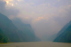 Misty Morning At The Yangtze River's Gorges - Photo by Louis Arthur Norton