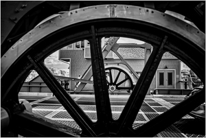 Mystic Draw Bridge Wheel - Photo by Frank Zaremba, MNEC