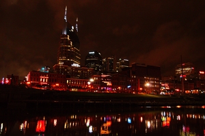 Nashville at Night - Photo by Charles Hall