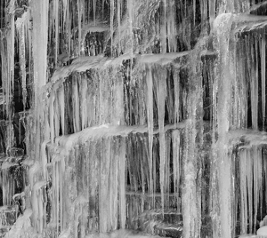 Natural ice sculpture - Photo by Nancy Schumann