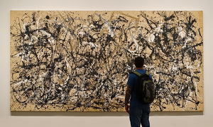 Pollock Watcher - Photo by Bruce Metzger