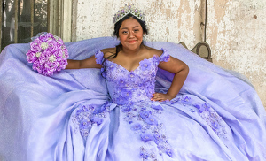 Proudly Celebrating her Quinceanera (15th birthday) - Photo by Libby Lord