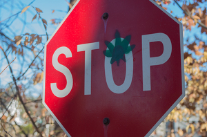 Red Means Stop - Photo by Marylou Lavoie