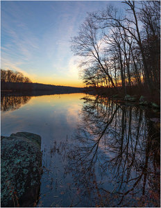 Reflections on a Winter Dawn - Photo by John Straub