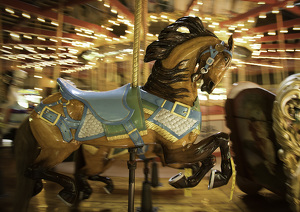 Ride the Bushnell Park Carousel! - Photo by Nancy Schumann