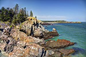 Class A 1st: Rocky Shore by Dolph Fusco