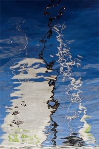 Sailboat Reflection - Photo by Bill Latournes