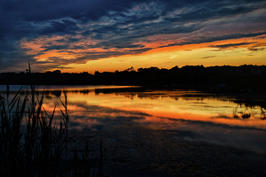Salt Pond Sunset - Photo by Bill Payne
