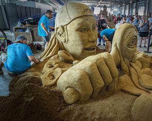 San Diego Sand Sculpting Challenge - Photo by John Straub