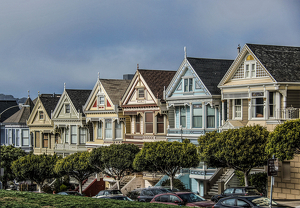 Class A 2nd: San Francisco's Painted Ladies by Jim Patrina