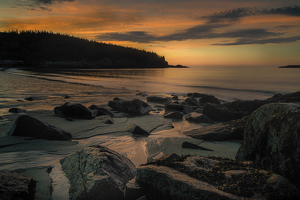 Salon 2nd: Sand Beach, Acadia National Park by Bill Payne