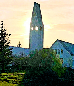 Selfoss Church Late Afternoon - Photo by Louis Arthur Norton