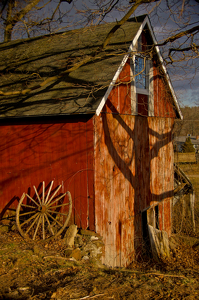 Shadow on Barn - Photo by Jim Patrina