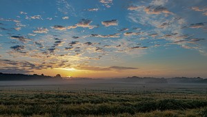 Simsbury Sunrise - Photo by Eric Wolfe