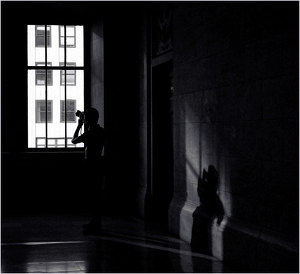 Standing in the Shadows - Photo by Alene Galin