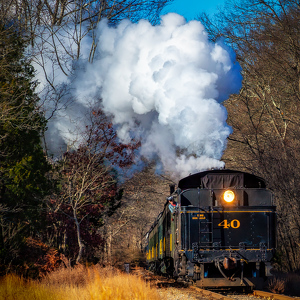 Steaming in Reverse - Photo by Bill Payne