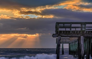 Sunrise at Avalon Pier - Photo by Richard Provost