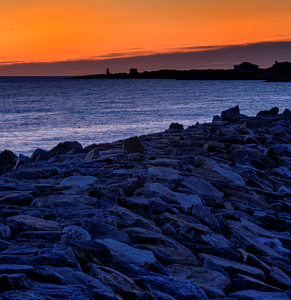 Sunrise at Rockport Harbor - Photo by Richard Provost