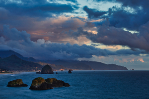 Sunset at Cannon Beach - Photo by Ben Skaught