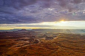 Sunset at Canyonlands National Park - Photo by Jim Patrina