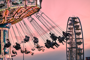 Sunset Carnival Ride - Photo by Peter Rossato