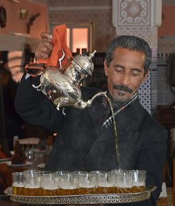 Teatime In Morocco - Photo by Louis Arthur Norton
