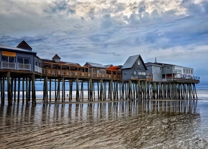 Class B 1st: The Pier at Old Orchard Beach, Maine by Dolores Brown