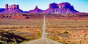 The Road to Monument Valley - Photo by Jim Patrina