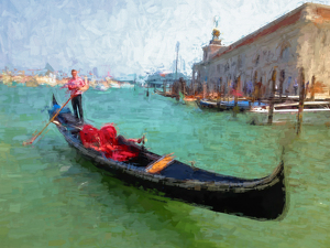 Venetian Gondoler - Photo by Libby Lord