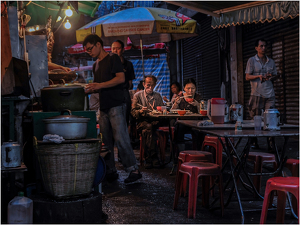 Salon 1st: Very Back Street Dinning, Hong Kong by Frank Zaremba, MNEC