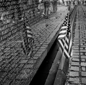 Class B 2nd: Vietnam Veterans Memorial by Robert McCue