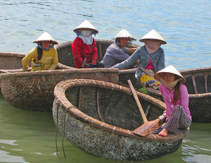 Class A 2nd: Vietnamese Coracles by Lou Norton