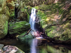 Class B 2nd: Waterfall at Sages Revine by Robert McCue