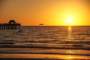 West coast sunset - Photo by Jim Patrina