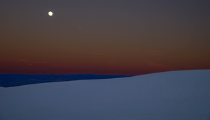 White Sands National Park Moon Rise - Photo by Jim Patrina
