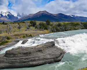 Wild Patagonian River - Photo by Louis Arthur Norton