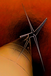 Windmill From The Ground - Photo by Bill Latournes