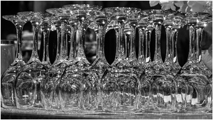 Wine Glasses - Photo by Frank Zaremba, MNEC