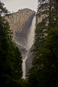 Yosemite upper and lower falls - Photo by Jim Patrina