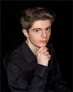 Young Man In Black - Photo by Bill Latournes