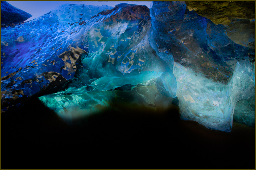 Blue and Gold Ice Glaciers, Danielle D'Ermo, Water, Septebmer 2015, PSAT