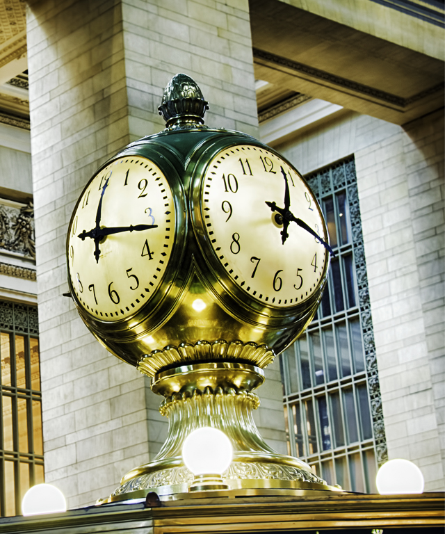 Grand Central Tiffany Clock, Lorraine Cosgrove, Open, Sept 15